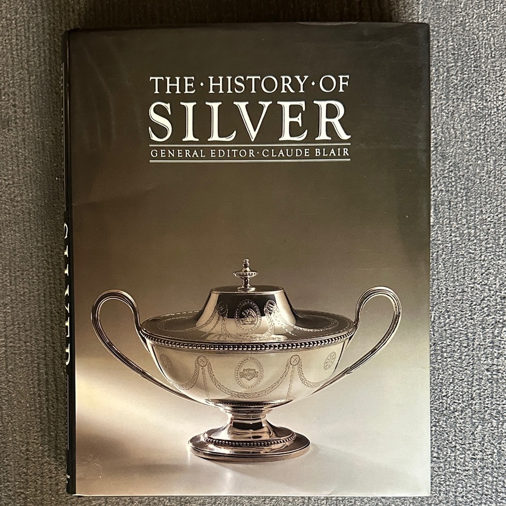 The History of Silver Hardcover Art Book - Silver
